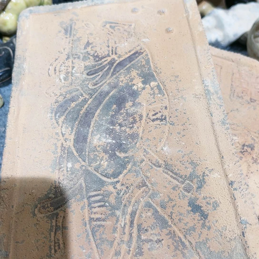 伍*瓦当摆件茶台的一