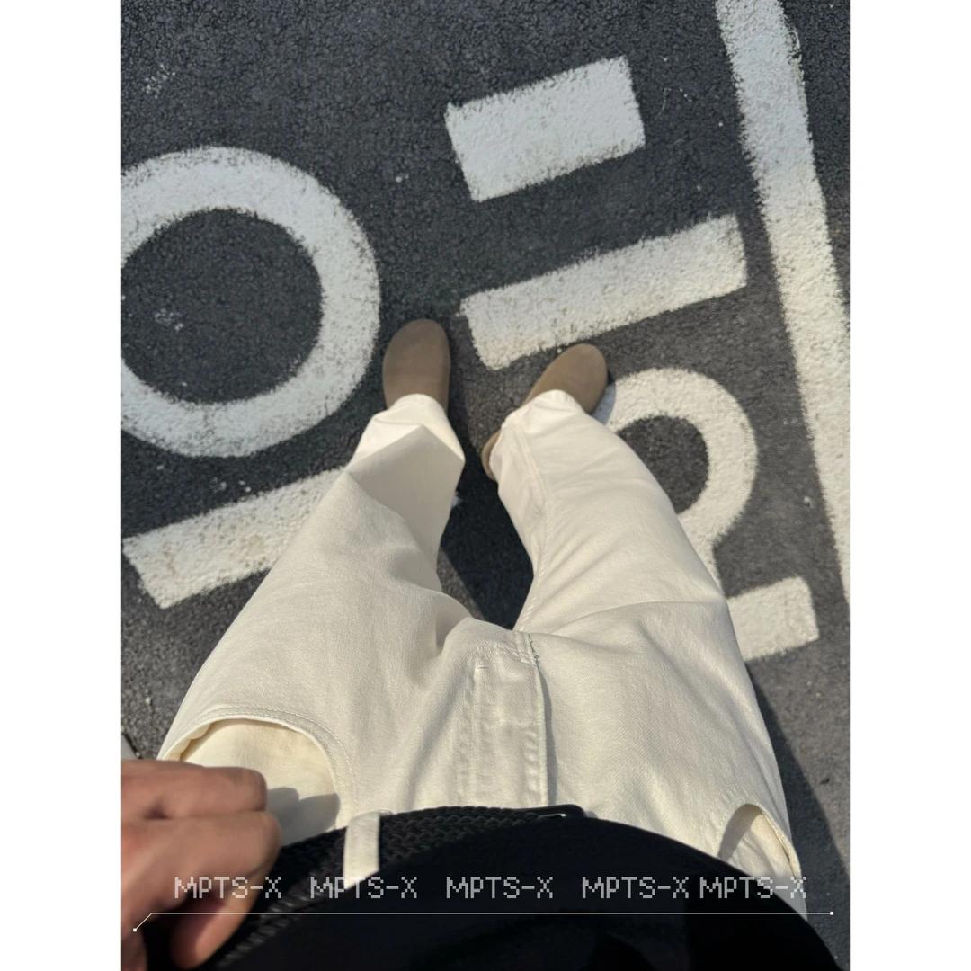 【微阔超薄】铭品添尚2025夏季新款男士休闲百搭牛仔裤#TZ129