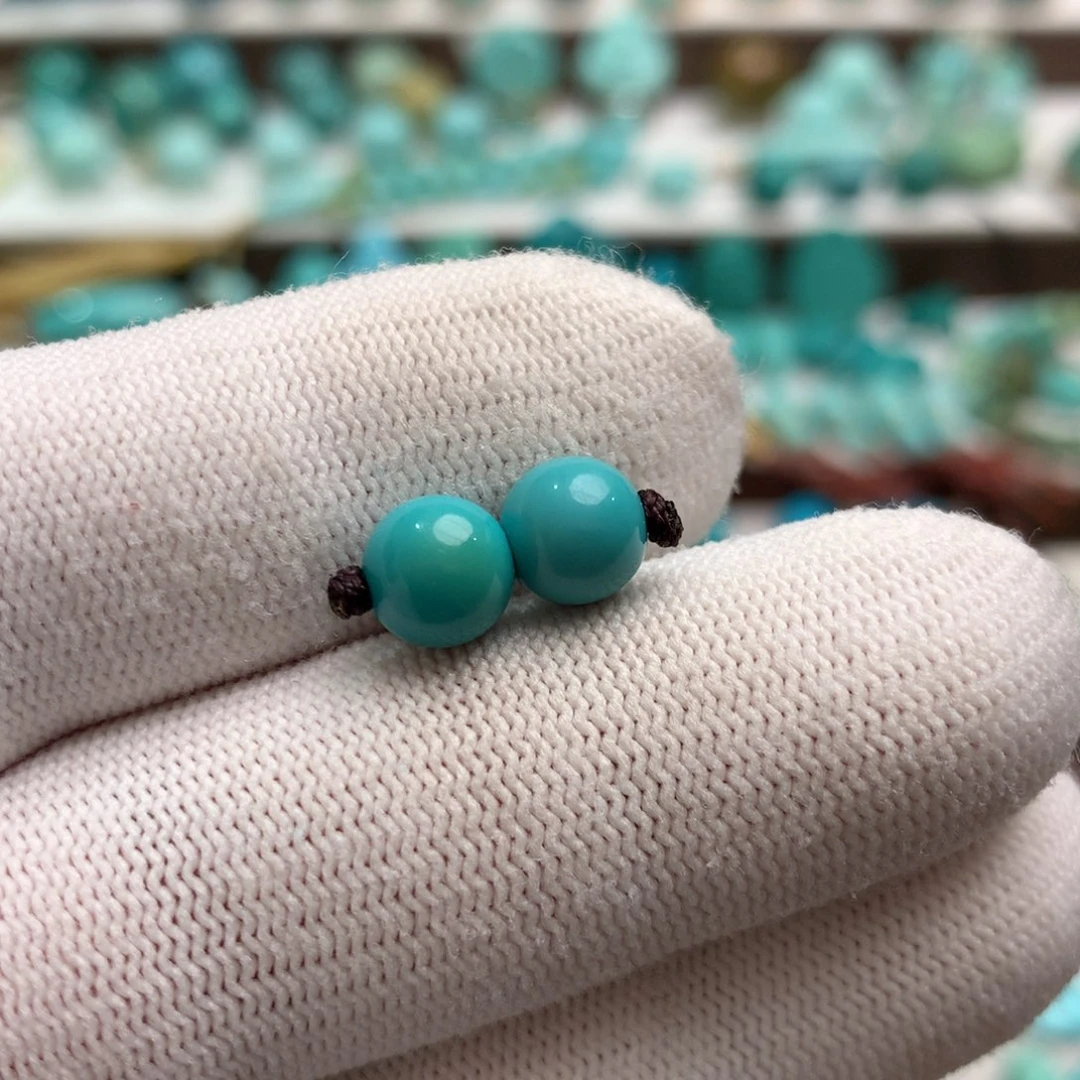 绿松石未镶嵌散珠