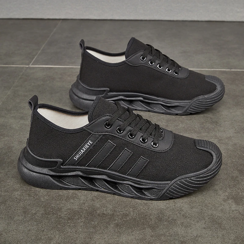 3522劳保鞋低帮户外轻便耐磨防臭工地上班鞋子工作男款登山解放鞋