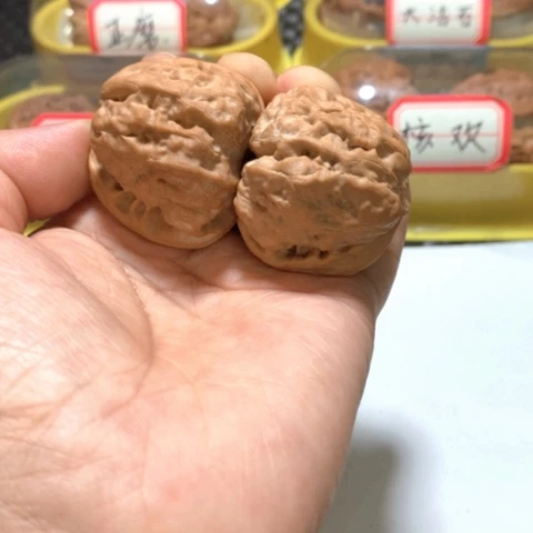 文玩核桃吊坠夕**花全品蛙
