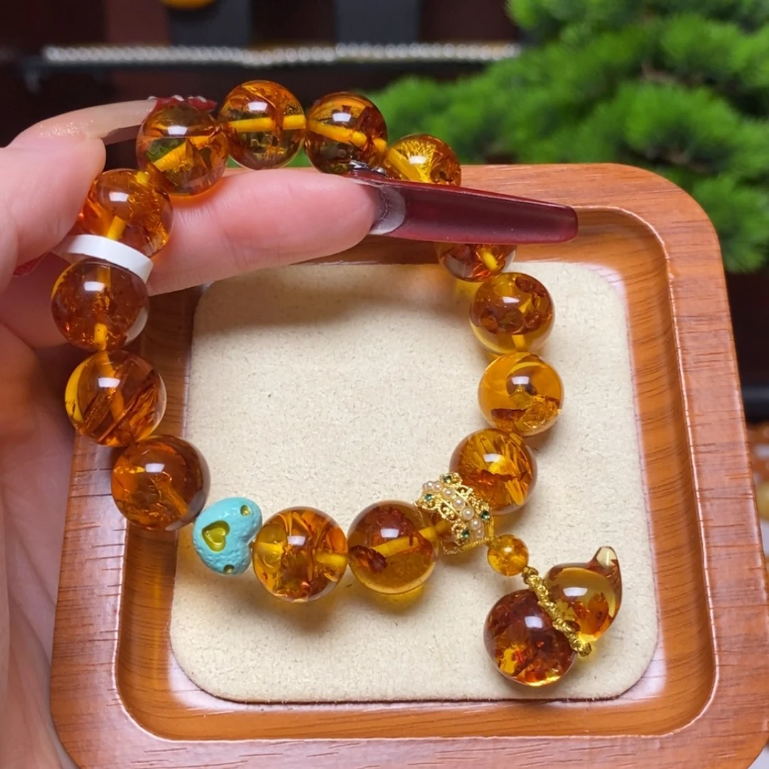 【闪购商品】手链蜜蜡未镶嵌手串