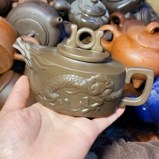 全手工制作宜兴紫砂壶