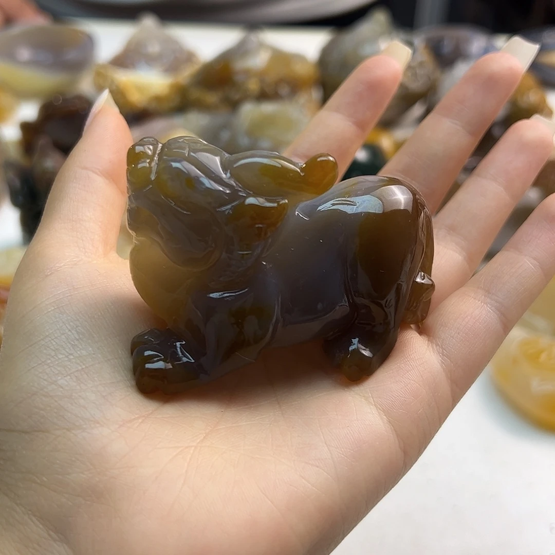 玛瑙/玉髓未镶嵌颈饰