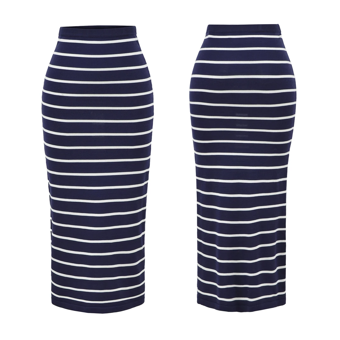 JQ066针织包臀裙