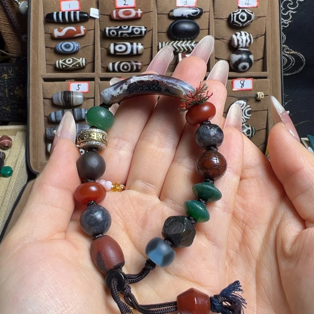 玛瑙/玉髓手串未镶嵌