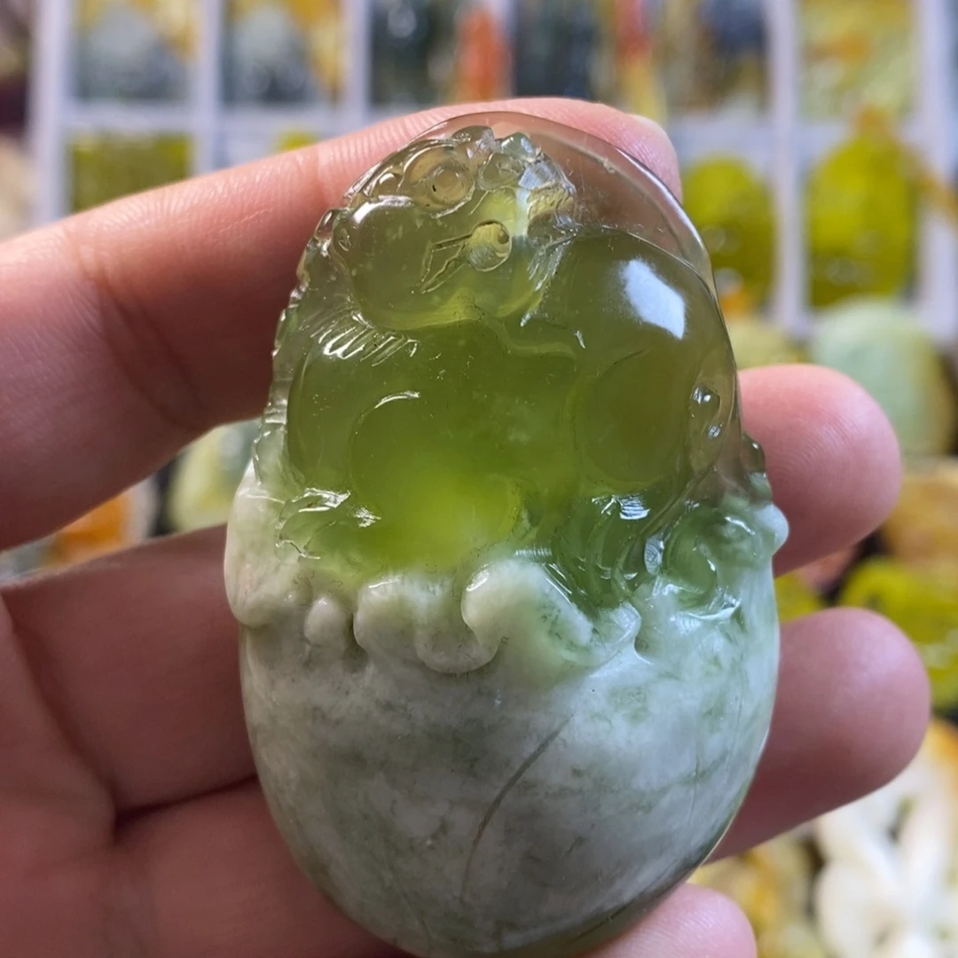 合金蛇纹石玉颈饰