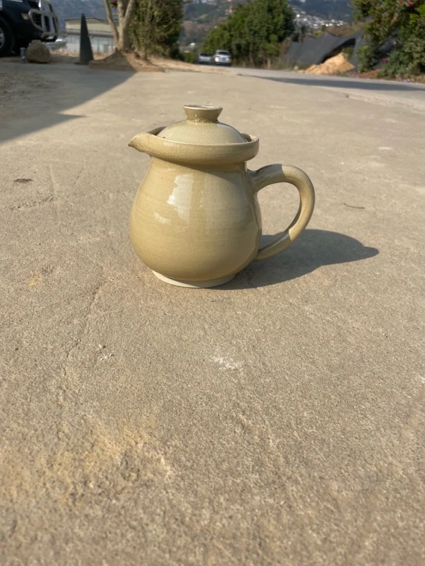 非遗文化粗陶纯手工泡茶壶700到800毫升左右