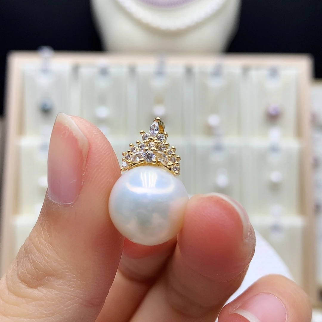 合金颈饰淡水珍珠