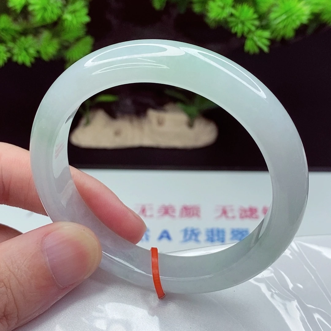 翡翠未镶嵌手镯58.8圈