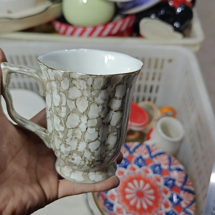 瓷片陶瓷杯碗盘微瑕介意慎拍