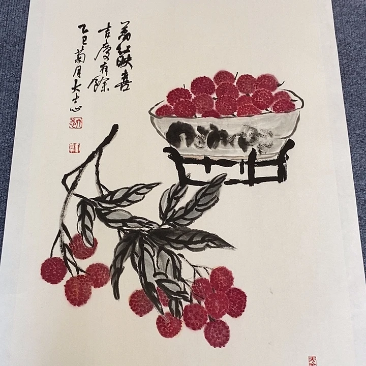 国画纯手绘写意画作45*68