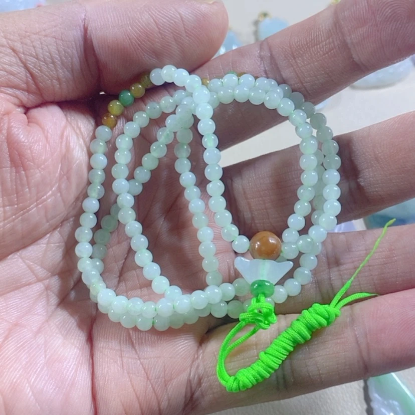 【闪购商品】翡翠未镶嵌颈饰柒*哥链子