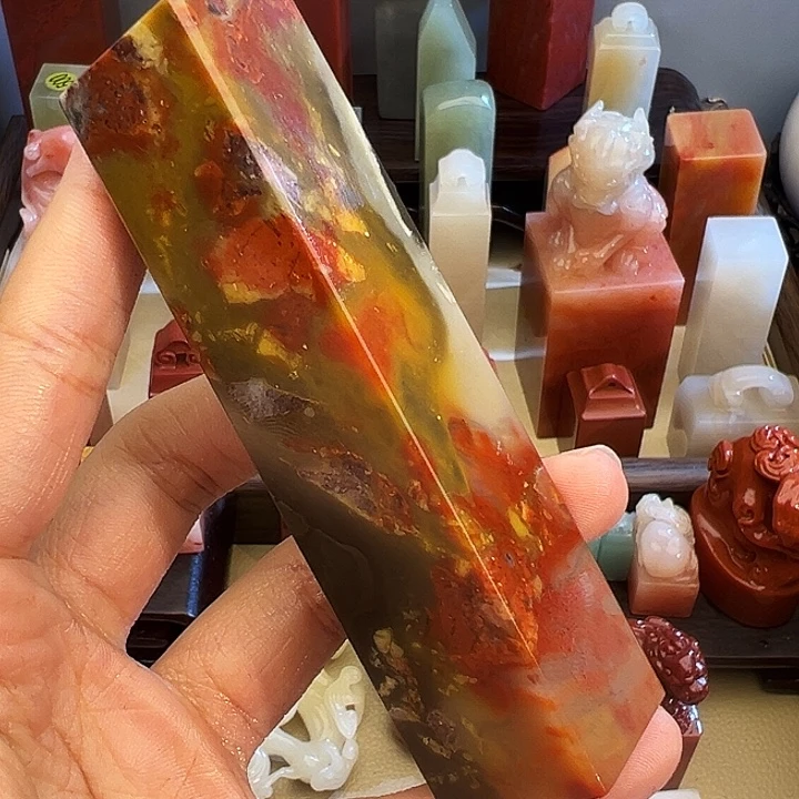 印石寿山石练习石