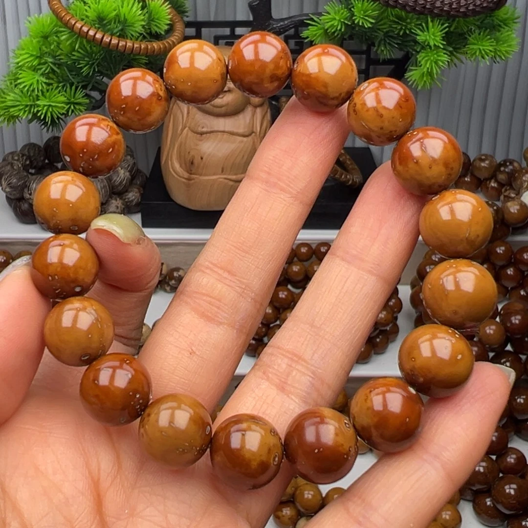 紫金鼠手串卡12+半实心光珠 福利款