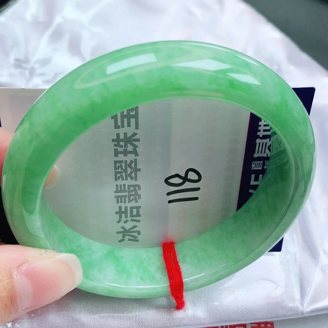 未镶嵌手镯翡翠缅甸天然A货翡翠手镯