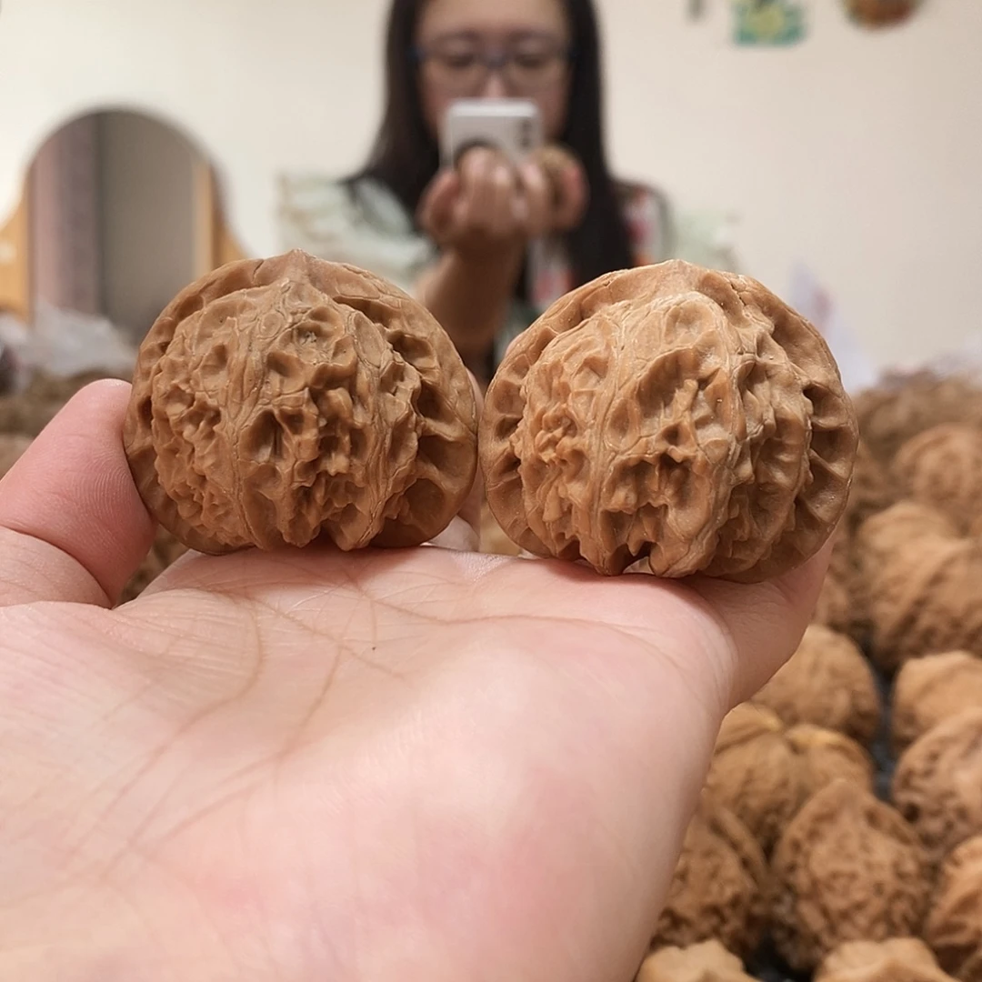 傻***大文玩核桃吊坠宫灯42