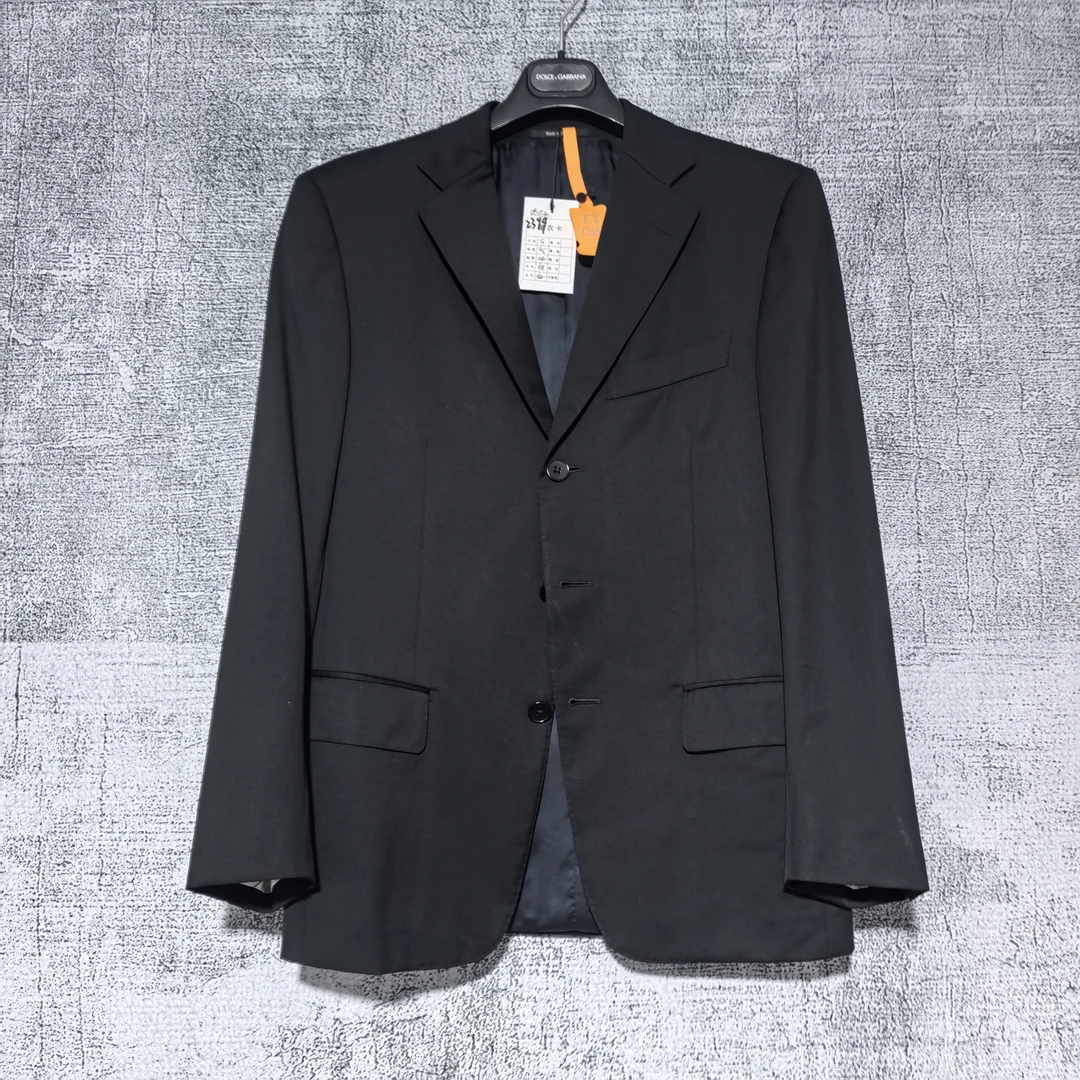 99新 ZEGNA 杰尼亚黑色西装43585