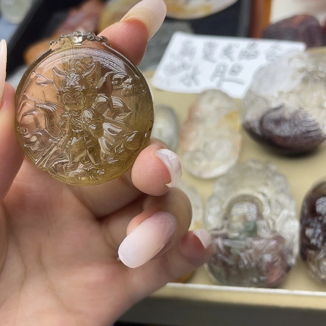 颈饰未镶嵌水晶天然