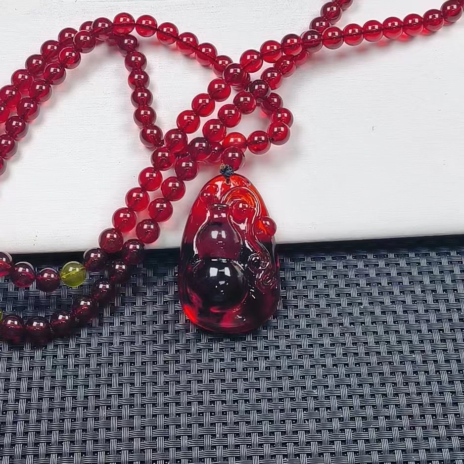 (聚宝严选)小红葫芦百搭108妈妈精美男女同款精致气质