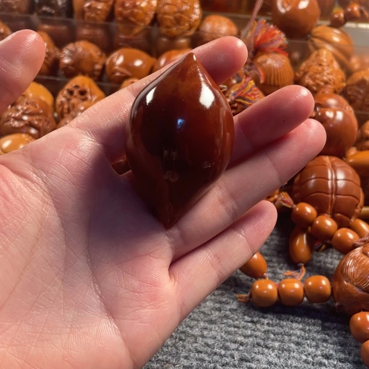 橄榄核手串/手链小****y单面