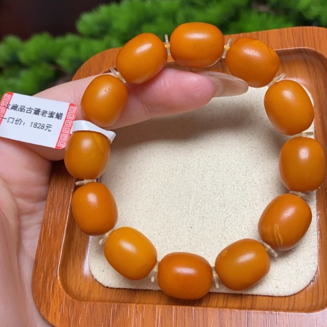 【闪购商品】未镶嵌蜜蜡手链手串
