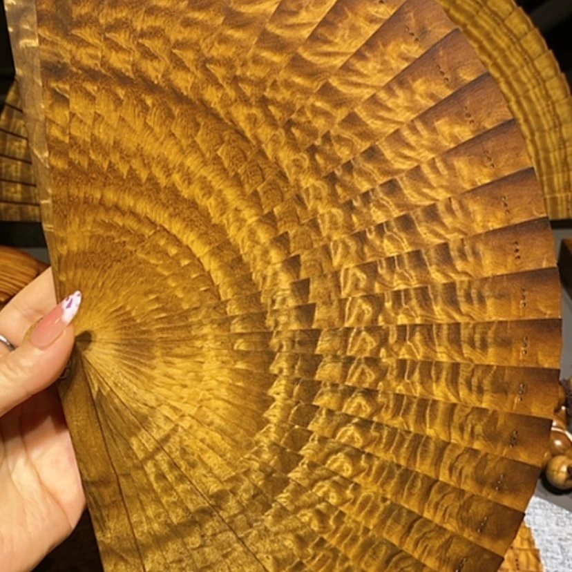 【闪购商品】金丝楠金丝楠木扇子