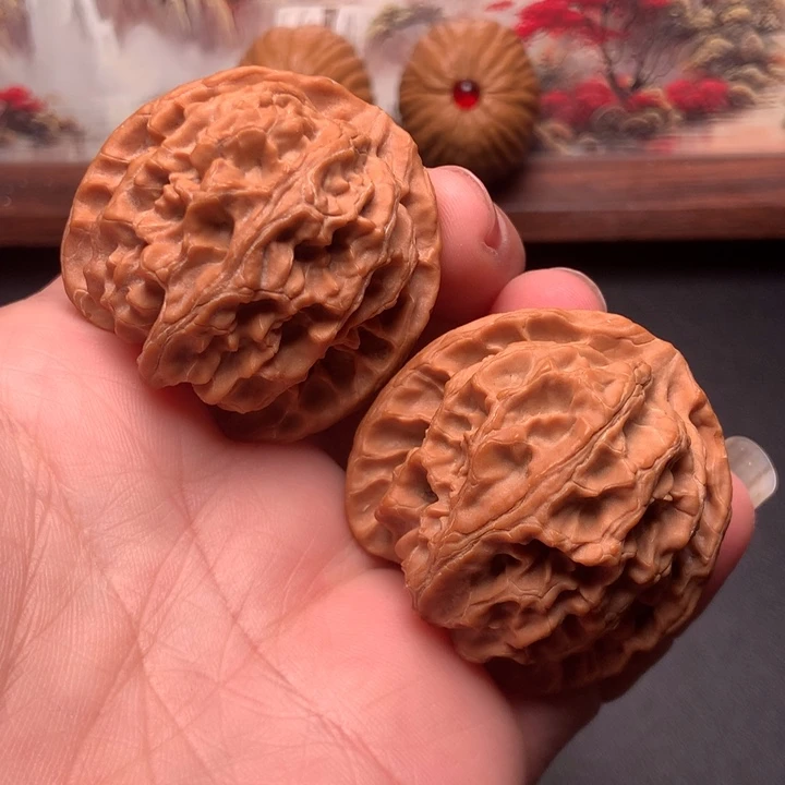 文玩核桃吊坠小苹果元