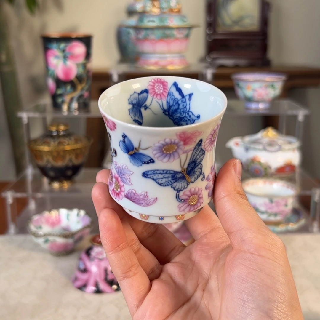 纯手工手绘 高端茶器