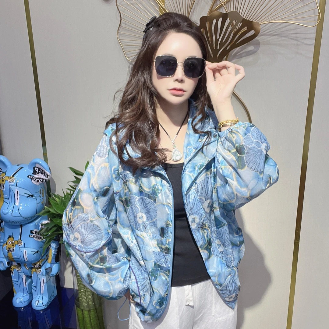 【奇季】夏季小众设计感抽绳显瘦防晒开衫71093