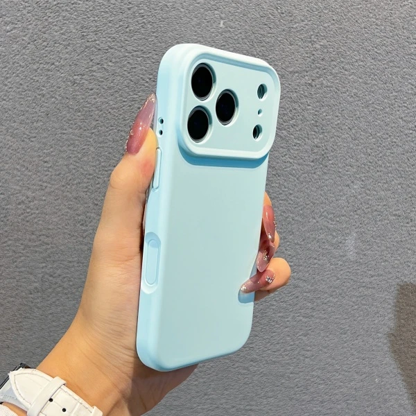 精孔全包一体按键适用iPhone17ProMax液态硅胶手机壳苹果17/16Pro