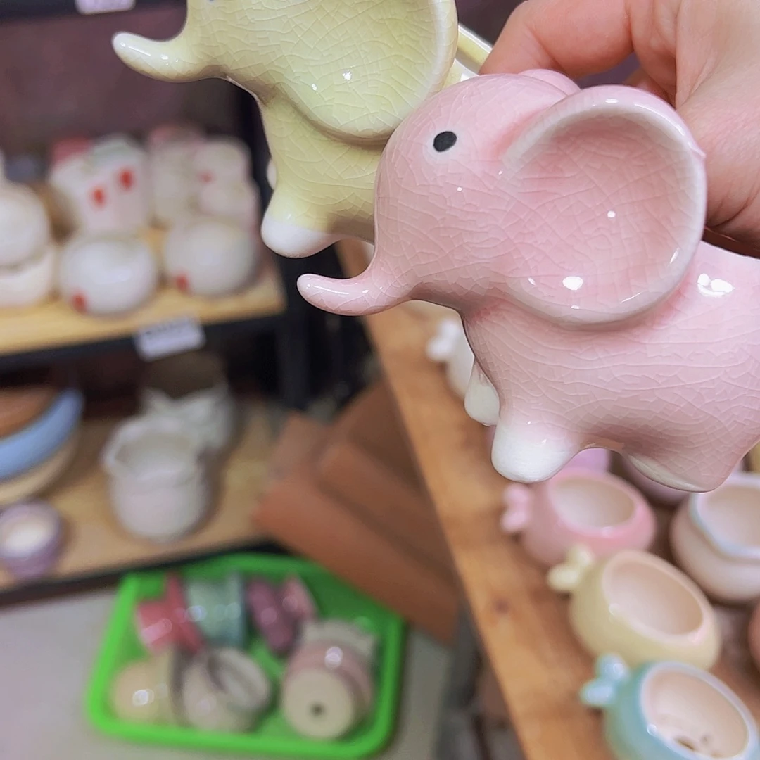 陶瓷花盆当场凑满12包邮