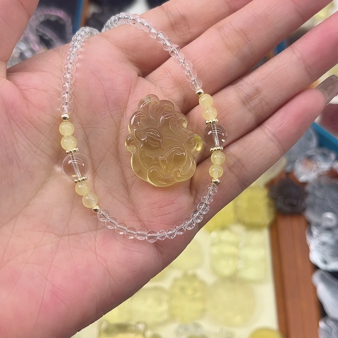 水晶珠宝半成品未镶嵌蔷**王90