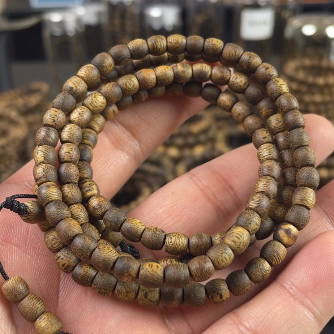 甜***阳奇楠沉香鼓珠卡5，10克加