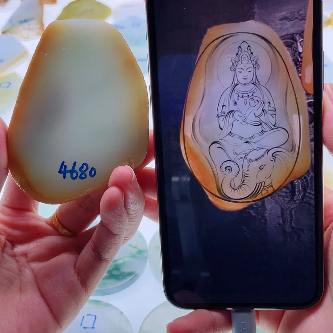 定制翡翠未镶嵌天然