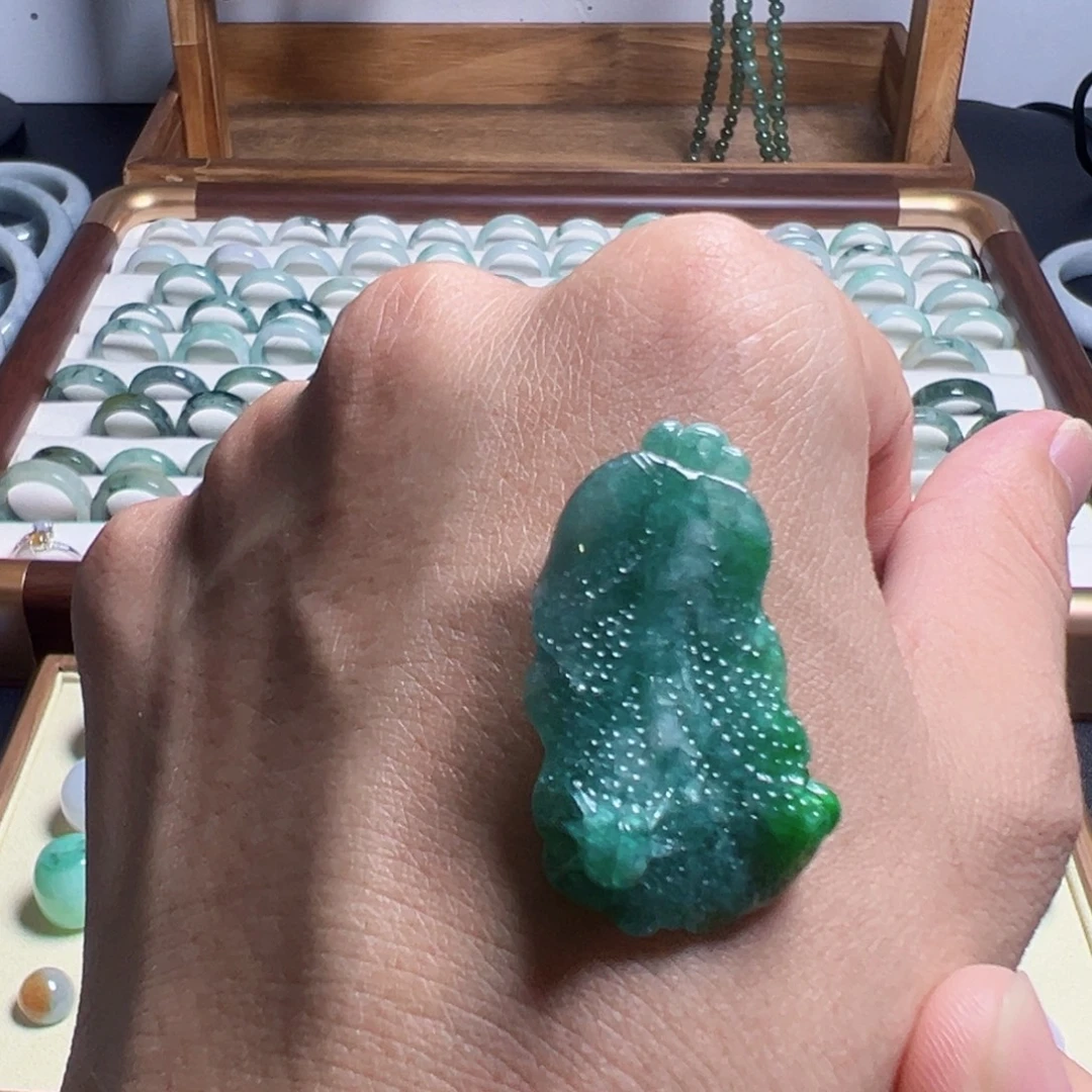 颈饰未镶嵌翡翠翡翠挂件