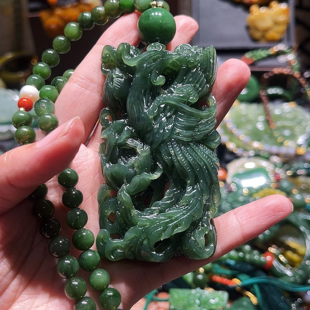 颈饰未镶嵌和田玉沈****