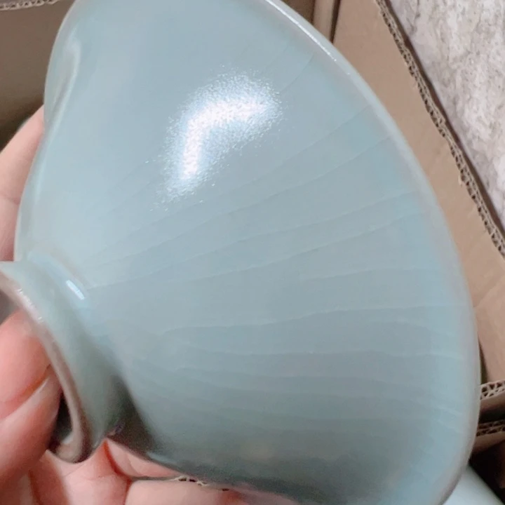 杯汝瓷原产地生产瑕品