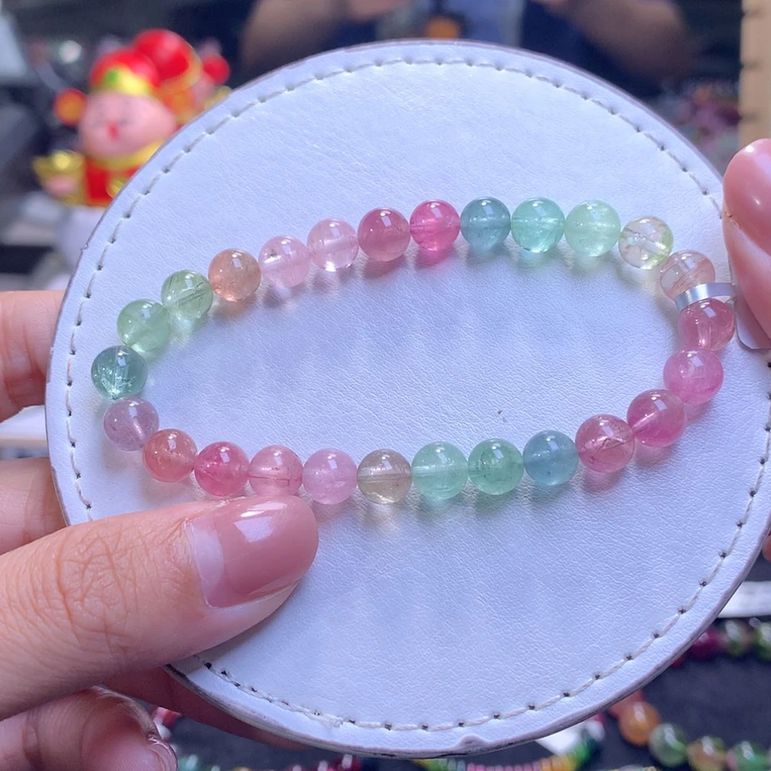 【闪购商品】未镶嵌手链碧玺7.5m