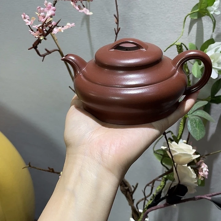茶壶紫砂全手工打造