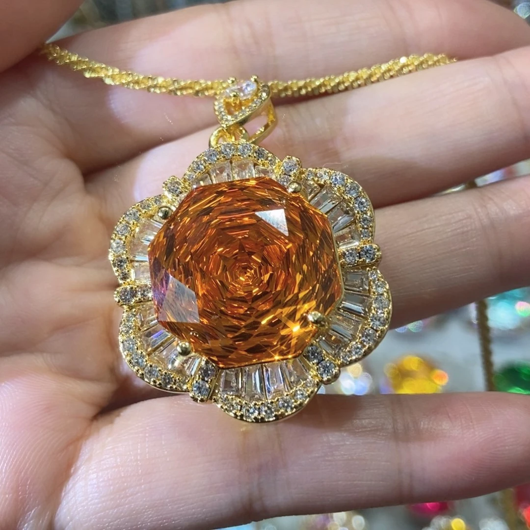 6锆石（处理）吊坠