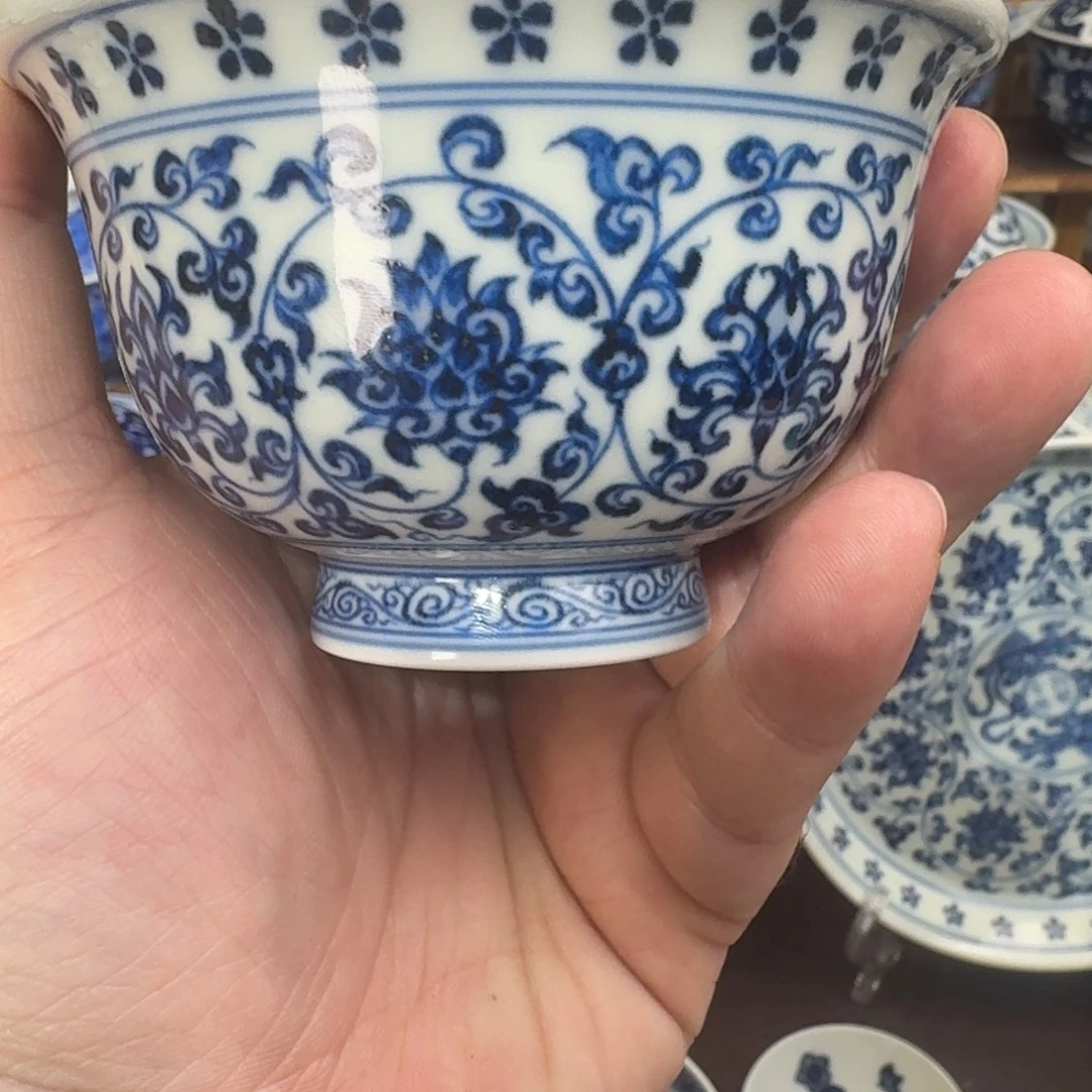 杯子陶瓷纯手工手绘柴窑20