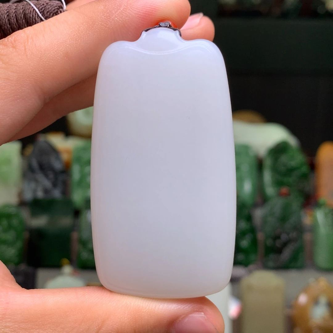 和田玉挂件未镶嵌