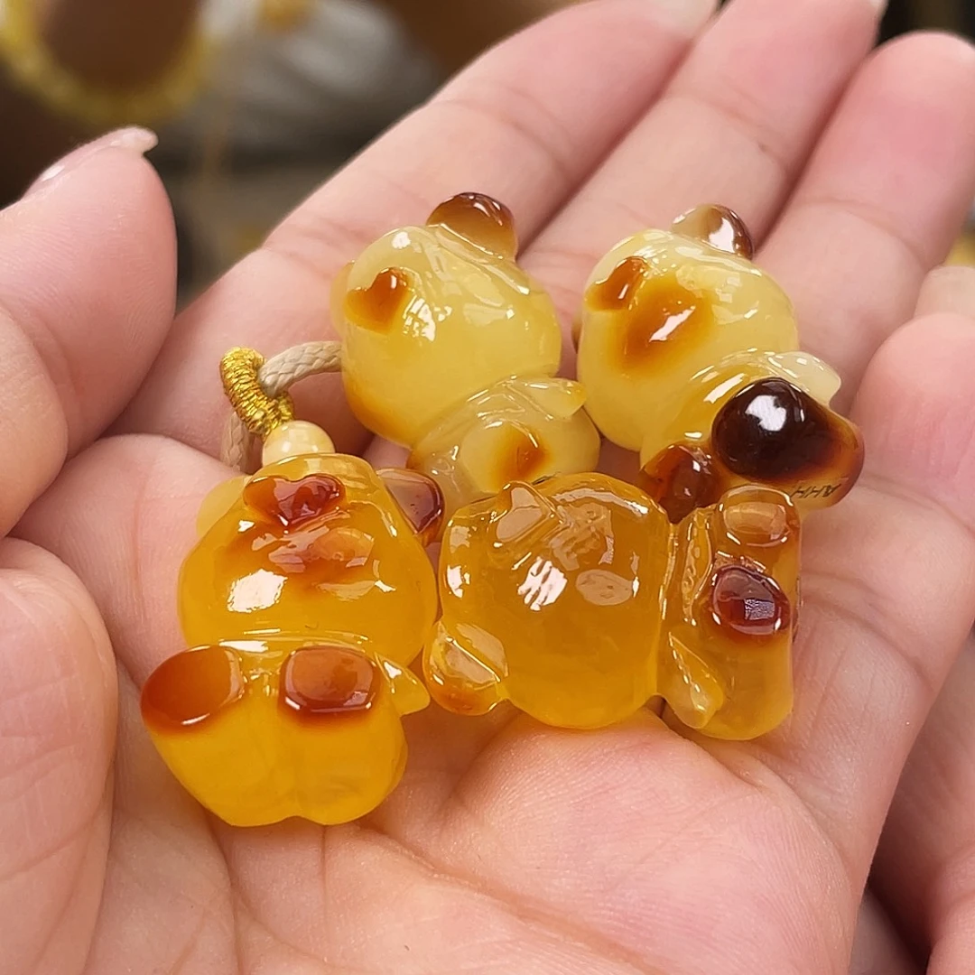 未镶嵌琥珀珠宝奇石多样性发其一h