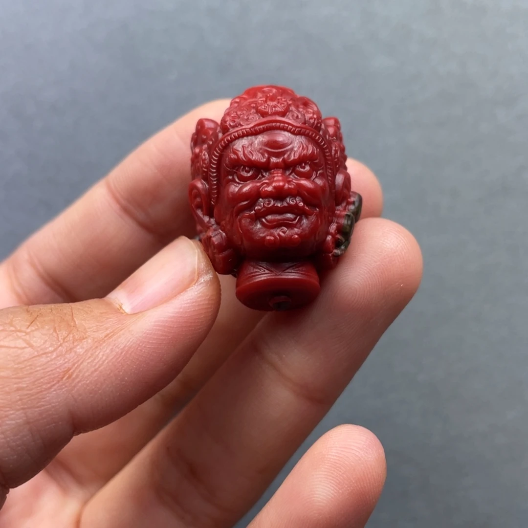 南红玛瑙未镶嵌配饰黄财神