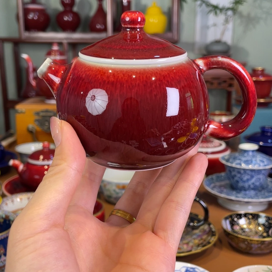 清欢雅玩原矿郎红福利西施壶200毫升