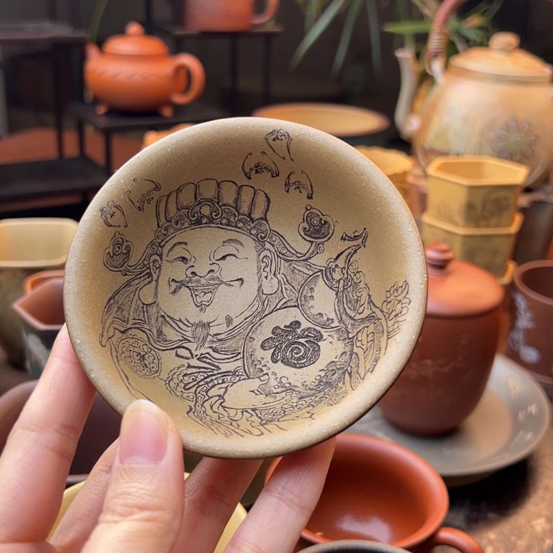 紫砂茶壶紫砂主人杯