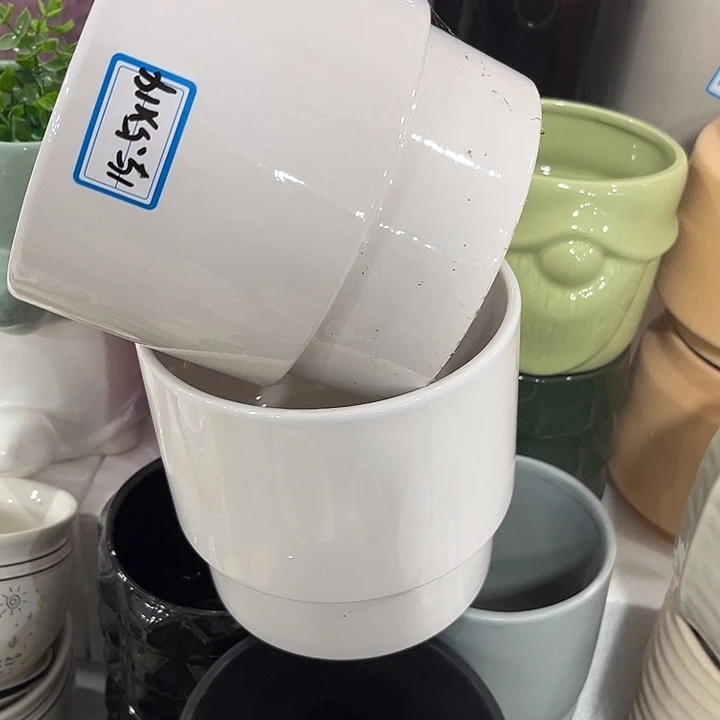 陶瓷花盆全场10包邮