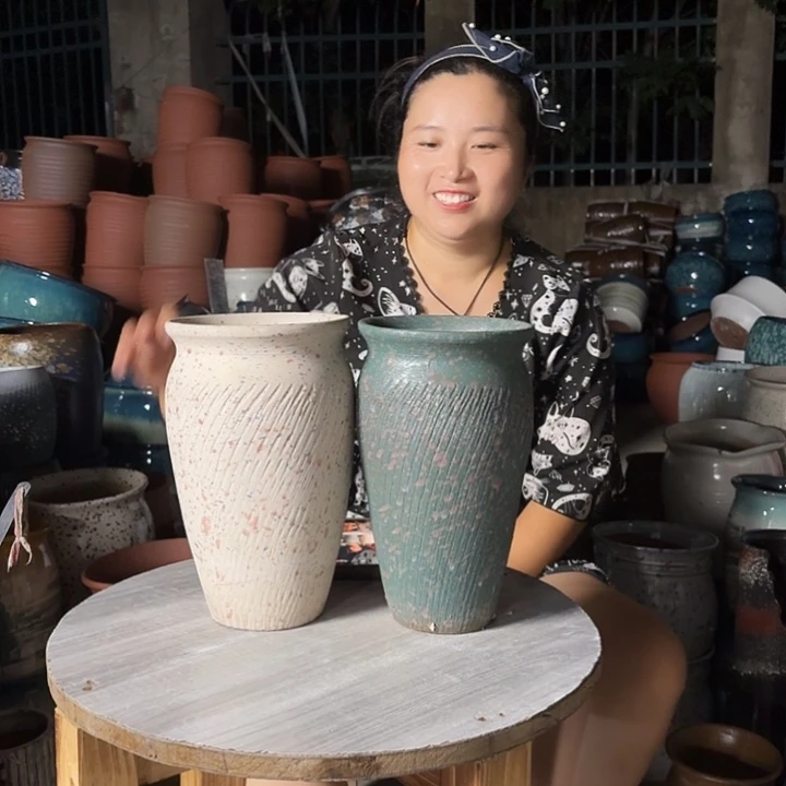 口14高26正品两个盆子