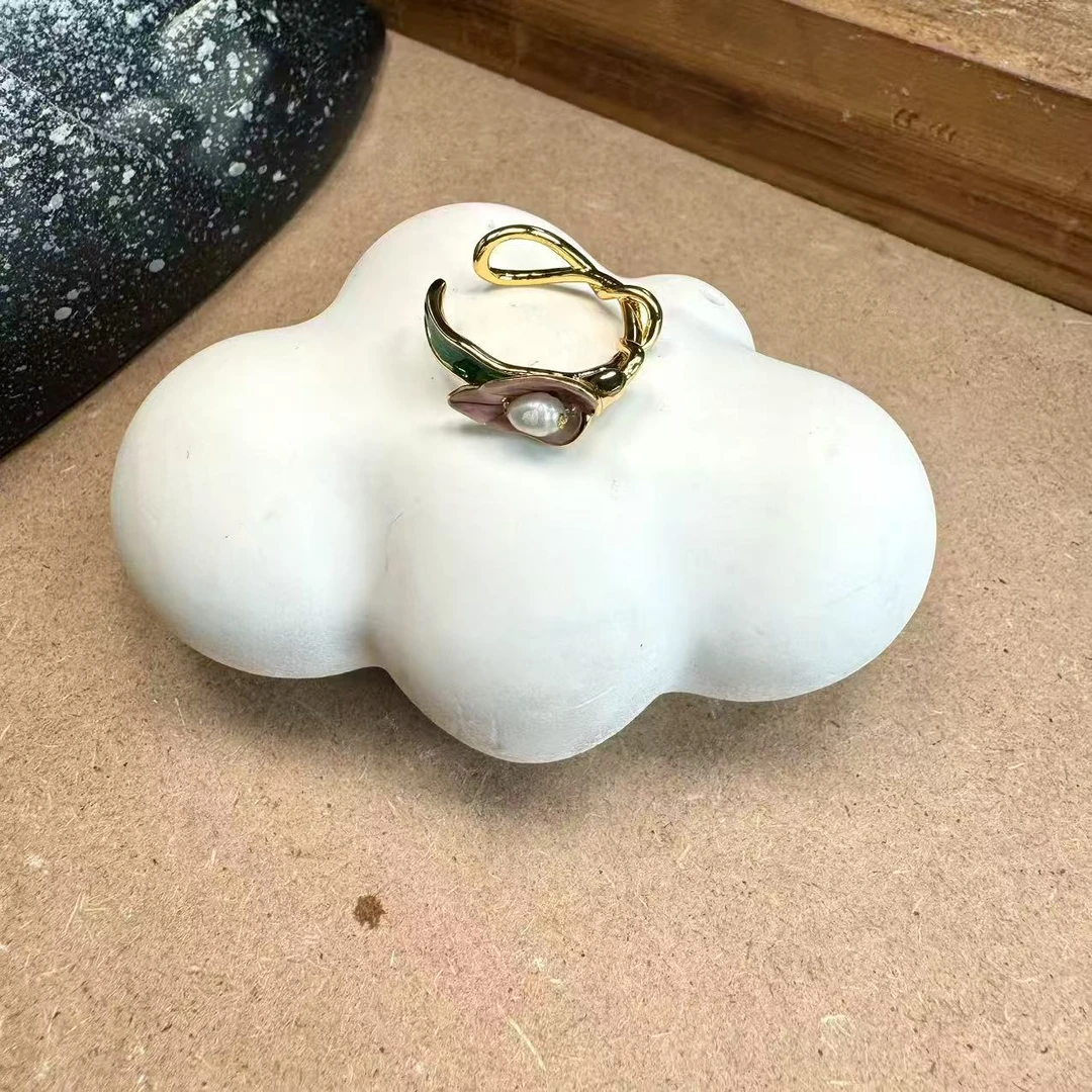 戒指 中古油画系列开口戒指YW461